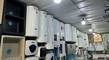 Накопительные водонагреватели: Накопительный водонагреватель Объем бака: До 10 л, Ariston, Нержавейка, Новый — 5