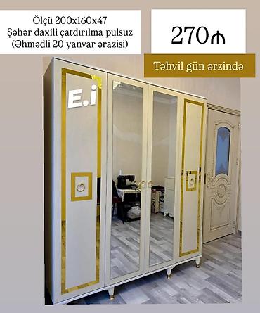 sehirli güzgü: Dolab sifarisle hazırlanır. ⚜️ İstehsaldan satiş, otağınıza uygun — 5