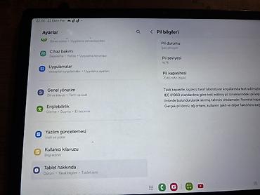 samsung galaxy tab a9: Samsung Galaxy Tab A8 (SM-X205) - Ekran: Geniş TFT ekran — 3