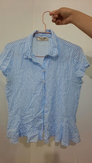 синяя блузка: Рубашка