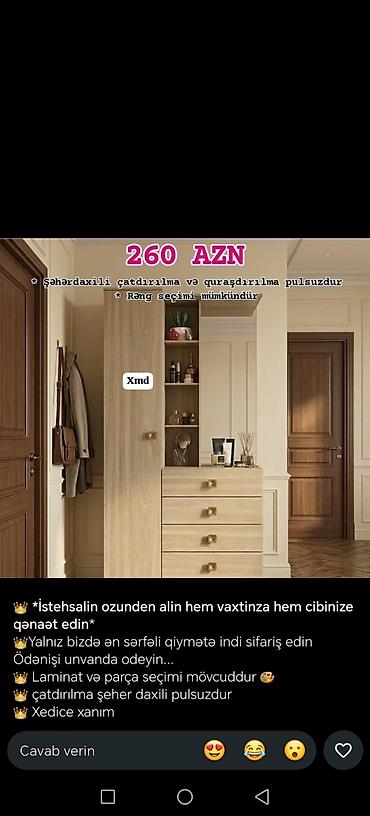 Ev üçün mebel: Dəhliz üçün funksional dolab-komod dəstləri - Modellər: güzgülü və — 2