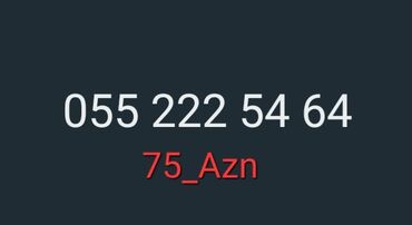 en ucuz 211 nömreler: Nömrə: ( 055 ) ( 2225464 ), İşlənmiş