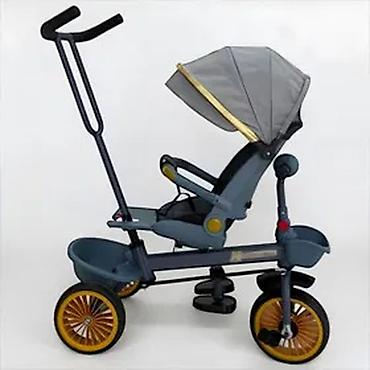 electric velosiped: Uşaq üçün üçtəkərli velosiped 953213-RB — Urban Grey Körpənizin açıq — 1