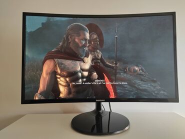 samsung syncmaster monitor: Samsung zakrivljeni monitor 27"   Prodajem monitor Samsung, 27" FHD