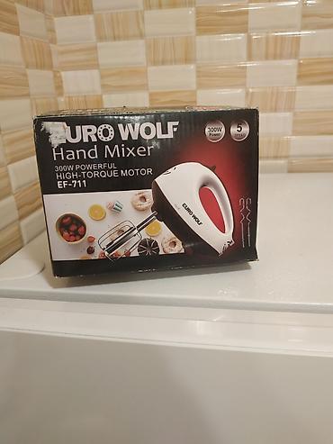 euro wolf ütü: Mətbəx üçün 3-lü dəst – Euro Wolf blender, Euro Wolf əl mikseri və — 3