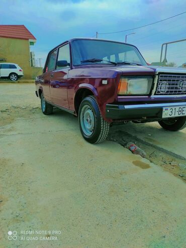 VAZ (LADA): LADA 2107 sedan - Rəng: tünd albalı/bordo - Kuzov: klassik 4 qapılı — 13