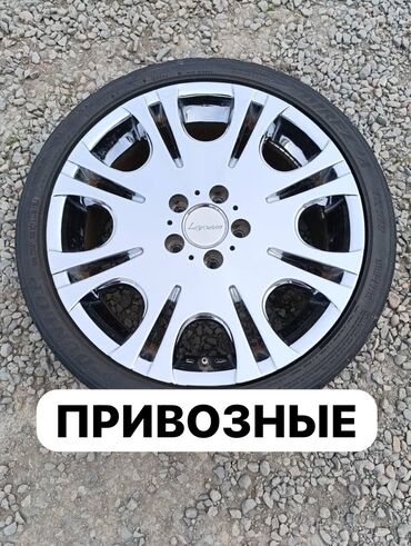 Колеса в сборе 225 / 40 / R 18, Лето, Б/у, Комплект, Легковые, Литые