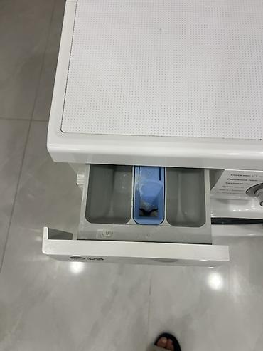 sulu vintilyator: LG paltaryuyan maşın – 6 kq, ön yükləməli, Inverter Direct Drive — 8