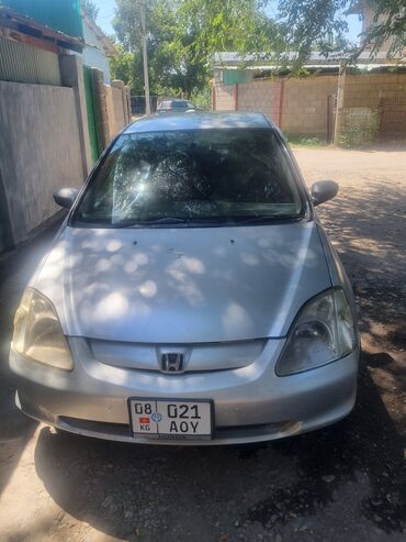 хонда сивик 2003: Honda Civic: 2002 г., 1.7 л, Вариатор, Бензин, Хэтчбэк