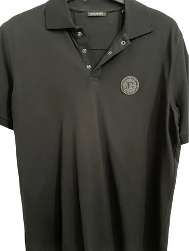 hit cene obuca kragujevac novi modeli: Shirt Short sleeves, L (EU 52), Balmain, color - Black, Cotton