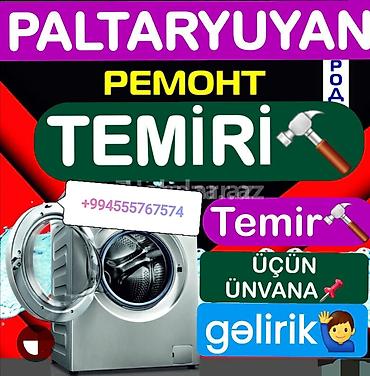 ariston aliram: Xarab paltaryuyanların alınması və məişət texnikasının yerində təmiri — 1