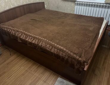 детская кровать двухместная: Двуспальная кровать, С матрасом, длина - 200 см