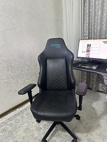 Игровые кресла: Игровое кресло Secretlab (серия Titan/OM, черная экокожа) - — 4
