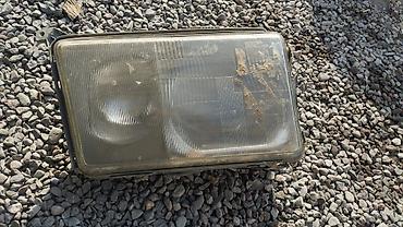 led свет: Фара передняя в сборе, прямоугольная, двухсекционная (ближний/дальний — 1