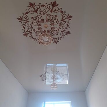 Натяжной потолок: Натяжной потолок Матовое, 3D потолки, Глянцевое Бесплатный замер, Гарантия, Монтаж — 17