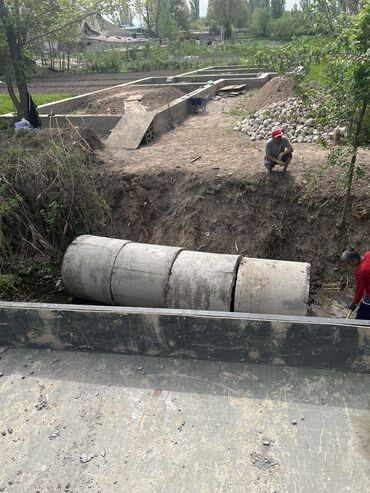Железобетонные (ЖБИ) кольца для септика: Мостовые кольца дорожные кольца по госту зкз-100 высота 1м ширина — 9