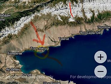 Ысык-Көлдө эс алуу: 🏡 Земельный участок – 6 соток 📍 Северный берег Иссык-Куля, коттеджный — 2