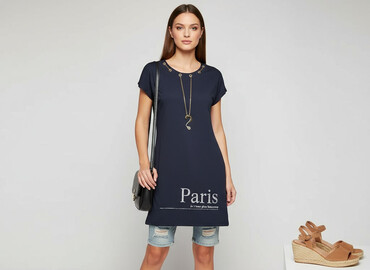 t shirty apollo 11: Tunika damska, rozmiar S