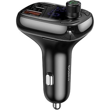 orijinal ses mp3: FM Modulyator Baseus Car Charger Bluetooth FM Transmitter S-13 QC — 1