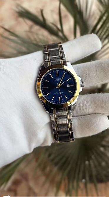 casio saatlari: CASIO kişi qol saatı – klassik və zərif dizayn - Mexanizm: Quartz - — 1