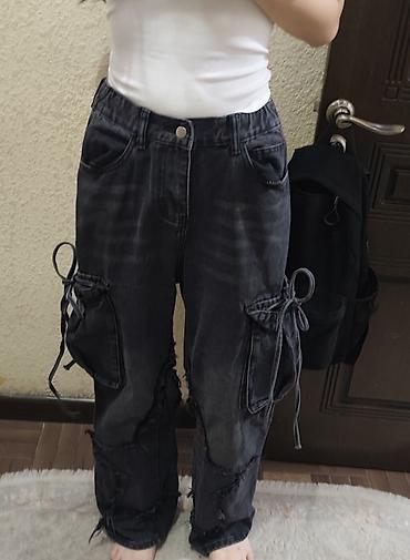 джинсы черные: Джинсы, M — 2