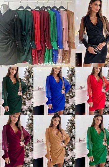 haljine za 18 rođendan duge: 9Fashion Woman One size, bоја - Crna, Oversize, Dugih rukava