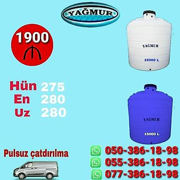 Baklar və çənlər: Bak, Plastik, 1000 l l — 11