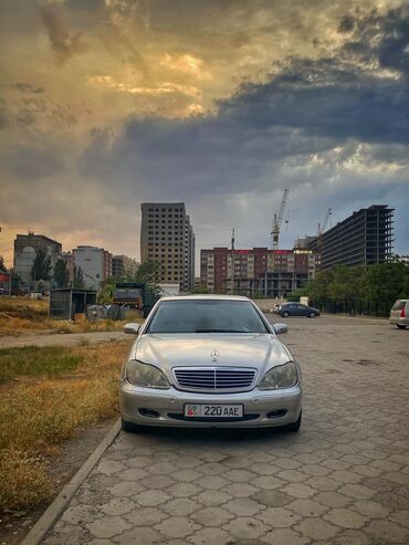 купить фронтальный погрузчик бу: Mercedes-Benz S-Class: 2001 г., 3.2 л, Автомат, Дизель, Седан