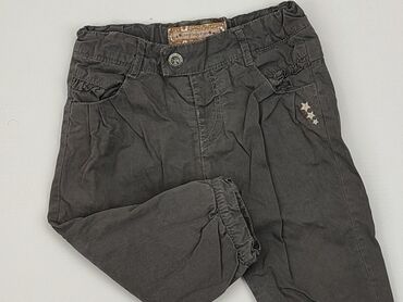 czarne jeansy mom: Spodnie jeansowe, Zara, 9-12 m, stan - Dobry