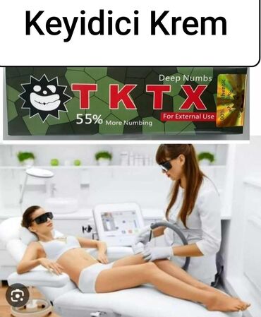 tktx krem qiyməti: Yüksek keyidicilik gucune malik olan Orginal TKTX 55% kremi Kiçik