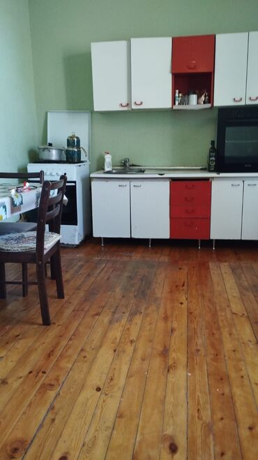 Qarajlar: 2 otaqlı heyet evi kiraye (mətbəx + sanitar qovşaq) Məkan, praktik