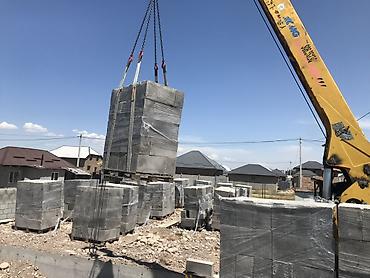 Полистиролбетонный блок: Полистиролбетонный блок, 600x300x200, D700, Самовывоз, Платная доставка — 7