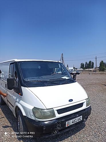 тендер кж: Ford Transit: 2002 г., 2 л, Механика, Дизель, Фургон — 6