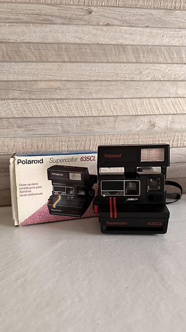 вспышка канон: Polaroid Supercolor 635CL — классическая моментальная камера серии — 1