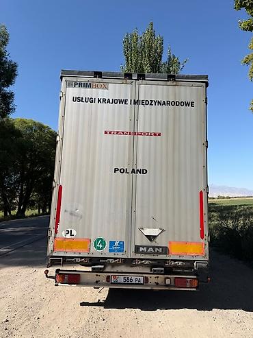 Оңдоп-түзөө жана курулуш: Автопоезд Volvo FH с прицепом (еврофура/тент, Jumbo) - Тягач: Volvo — 4
