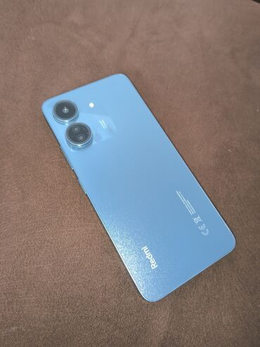 ксиоми 12: Redmi, Redmi 13C, Б/у, 256 ГБ, цвет - Синий, 2 SIM