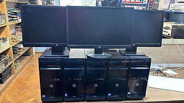 printer epson m1120: HP masaüstü kompüter və monitor dəsti Şəkildə HP markalı masaüstü — 1
