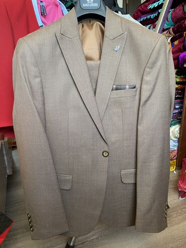 костюм шым мужской бишкек: Костюм 4XL (EU 48), цвет - Коричневый