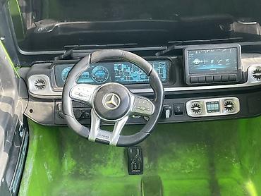 Uşaq üçün elektrik maşınları: Uşaq üçün elektrikli miniatür avtomobil – Mercedes-Benz G63 AMG — 2