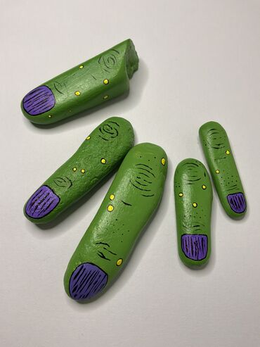 Şəkillər, tablolar: Роспись на натуральном камне, выполненная вручную акриловыми красками — 27