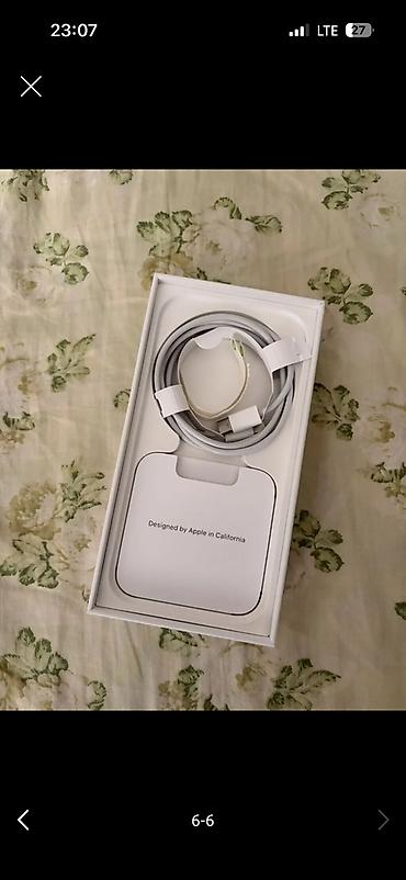 iphone d: IPhone 15, Б/у, 128 ГБ, Black Titanium, Зарядное устройство, Коробка, 81 % — 6