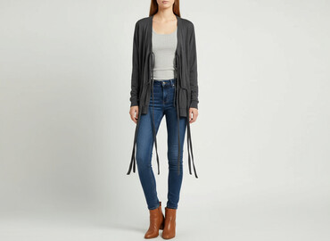 sweter oversize: Кардиган жіночий, розмір S