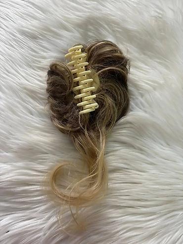 Perike i klipse: Ekstenzije za punđu sa šnalom – različite nijanse - Tip: sintetička — 32