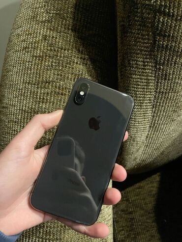 старые кнопочные телефоны: IPhone X, Б/у, 256 ГБ, Jet Black, Чехол, 100 %