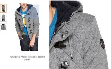 Толстовки: Толстовка мужская Толстовка s'Oliver 100 % - х/б S'Oliver Среди — 20