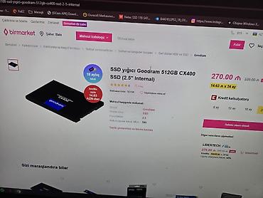 Накопители SSD: Внутренний Накопитель SSD 512 ГБ, 2.5", Новый — 6