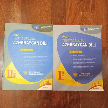 Testlər: Azərbaycan dili Testlər 11-ci sinif, DİM, 1-ci hissə, 2023 il — 1