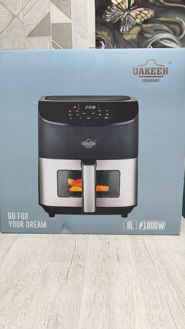 продаю аэрогриль: Аэрогриль (фритюрница без масла) UAKEEN Germany - Объем: 8 л —