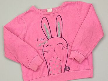 sweterek neonowy róż: Bluza, Cool Club, 1.5-2 lat, 86-92 cm, stan - Zadowalający