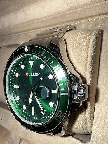 iphone whatch: Мужские наручные часы CURREN - Стиль: дайверский, повседневный - — 5